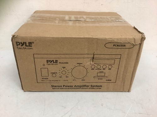 Pyle Stereo Power Amplifier System, Appears New - Lot 341
