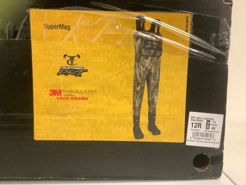 SuperMag Mens Waders, 12R, Appears New, Sold as is - Lot 674