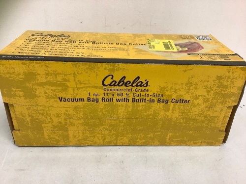 Vacuum Bag Roll w/ Built in Bag Cutter, Appears New - Lot 351