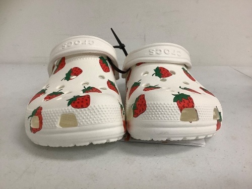 Strawberry Crocs, M8 W10, Appears New, Sold as is - Lot 62