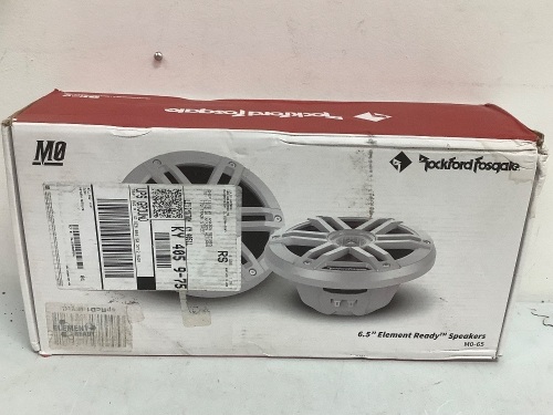 Rockford Fosgate Speakers, E-Comm Return - Lot 408