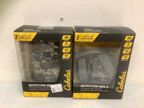 Lot of (2) Trail Cams, E-Comm Return - Lot 399