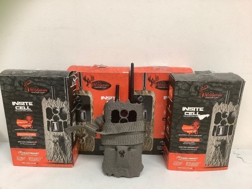 Lot of (5) Assorted Wild Game Trail Cams, E-Comm Return - Lot 390