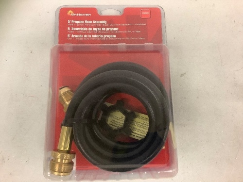 5' Propane Hose Assembly, Appears New, Sold as is - Lot 708