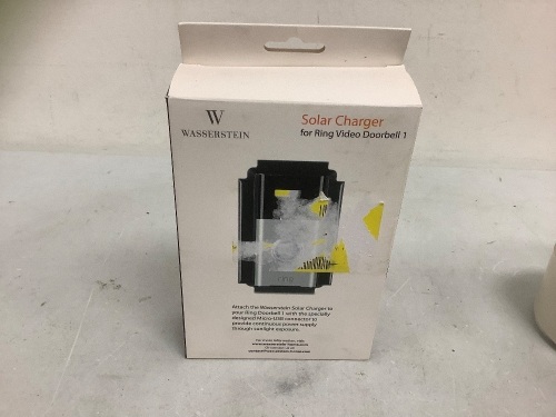 Solar Charger for Ring Video Doorbell 1, E-Comm Return - Lot 412