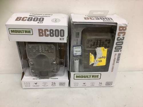 Lot of (2) Assorted Trail Cams, E-Comm Return - Lot 543