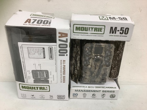 Lot of (2) Assorted Trail Cams, E-Comm Return - Lot 592