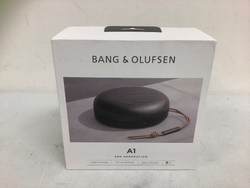 Bang & Olufsen Bluetooth Speaker w/ Voice Assist, Appears New - Lot 17
