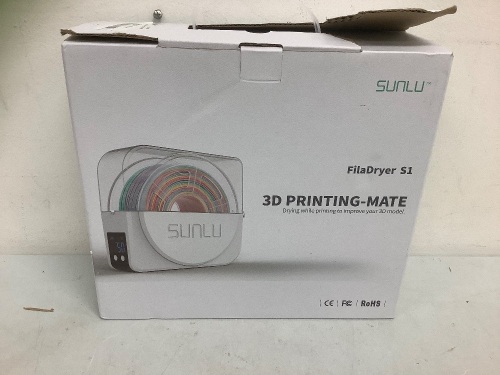 Sunlu FilaDryer S1 3D Printing Mate Case, Appears New - Lot 595
