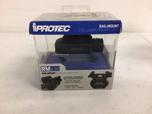 iProtec Rail Mount Light, E-Commerce Return, Sold as is - Lot 761