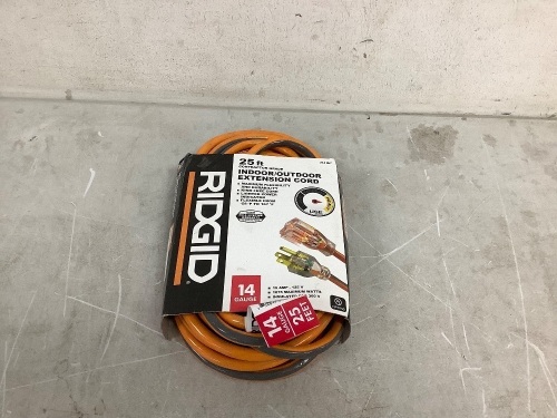 14 Gauge 25ft Rigid Cord - Lot 5731anm