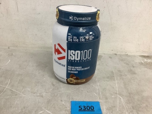 iso 100 Whey Protein - Lot 6305