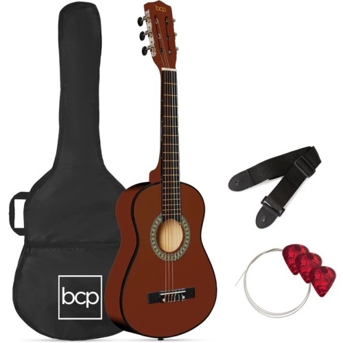 Kids Acoustic Guitar Beginner Starter Kit with Carrying Case - 30in - Lot 6594