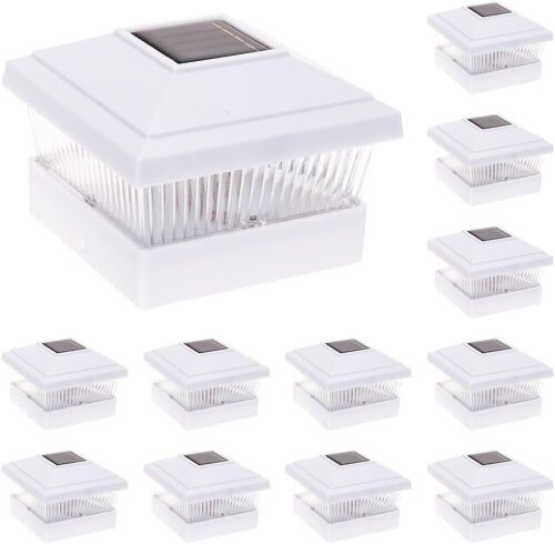 GreenLighting Classic #2 Solar Post Cap Lights Fits 5x5 PCV/Vinyl, 12 Pack  - Lot 347