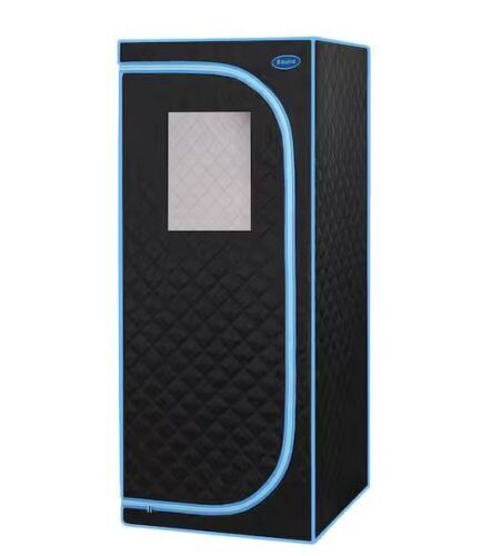 Moray 1-Person Indoor Full Body Black Portable Infrared Sauna Tent with FCC Certification - Lot 408