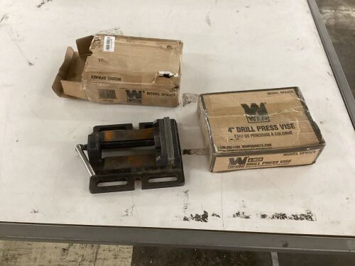 Lot of (2) WEN DPA424 4 in. Drill Press Vise - Lot 711