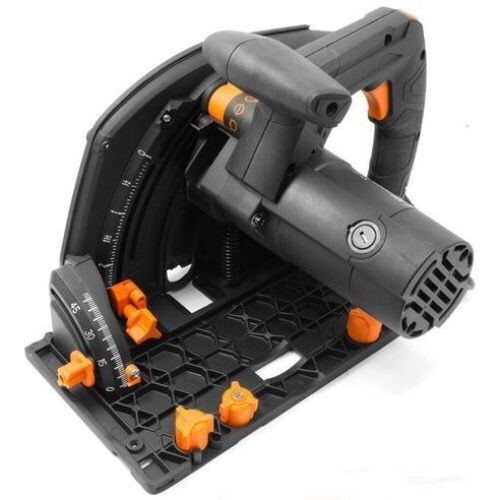 WEN CT1274 12-Amp 7-1/4-Inch Variable Speed Plunge Cut Circular Track Saw - Lot 423