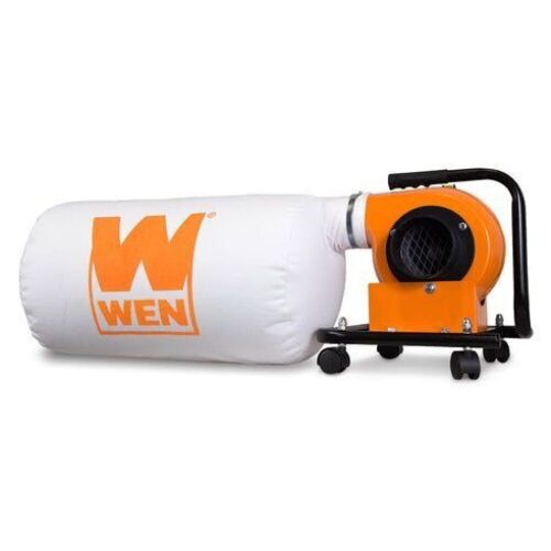 WEN DC3401 5.7-Amp 660 CFM Rolling Dust Collector with 12-Gallon Bag and Optional Wall Mount - Lot 480