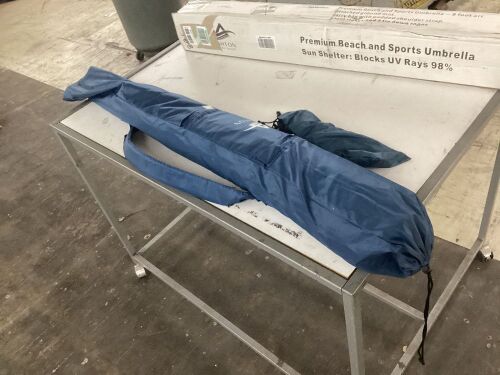 8' Beach Umbrella  - Lot 483