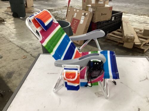 Kids Backpack Beach Chair  - Lot 587