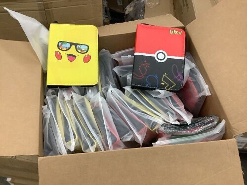 Lot of (28) LIncai 4 Pocket Trading Card Binders - Lot 68