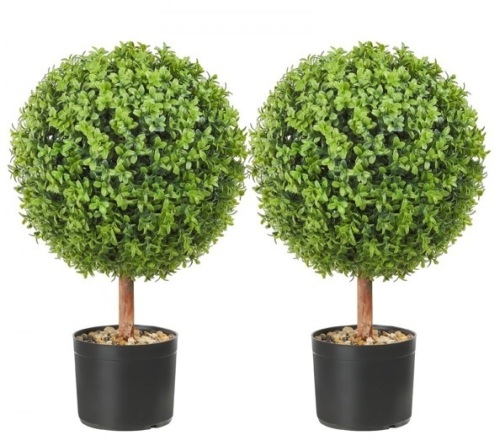 VEVOR 2x Artificial Boxwood Ball - Lot 99