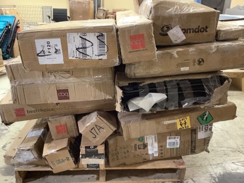 Pallet of misc. parts maybe missing or broken - Lot 441