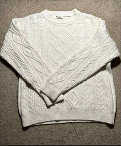 Aelfric Eden Oversized Sweaters | Aelfric Eden Sweater | Color: White | Size: S - Lot 594