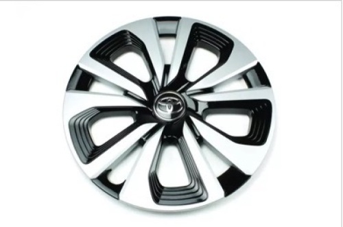 4 pcs snap on wheel covers/hub caps, fit r15 tire-Toyota Prius - Lot 344