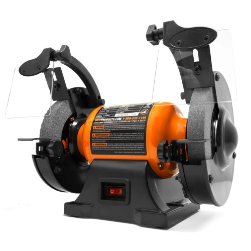 WEN BG4260 2.1-Amp 6-Inch Single Speed Bench Grinder - Lot 418