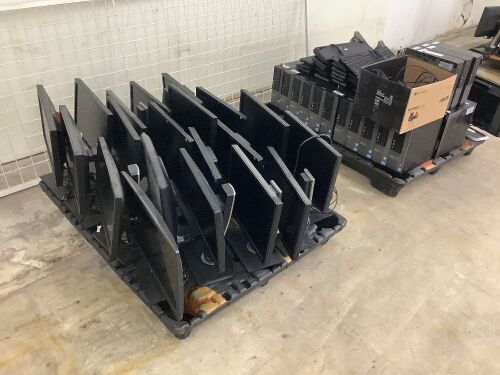 Lot of (25) PC's, (25) Monitors, (25) Keyboard & Mouse & (25) Power Cords  - Lot 138