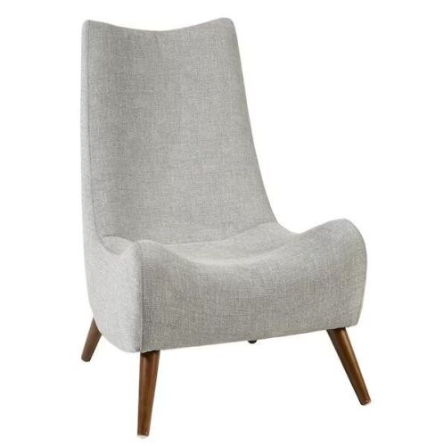 INK+IVY Noe Tan Mid-Century Accent Chair - Missing 1 Leg  - Lot 316