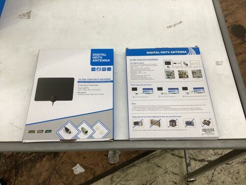 Lot of (2) Digital HDTV Antenna  - Lot 321