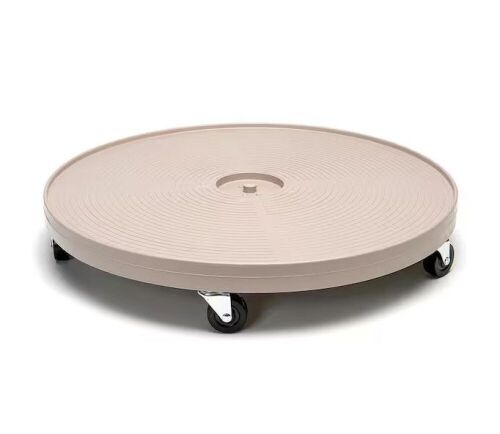 24 in. Dia x 4 in. H Gray Mist Plant Dolly/Caddy - Lot 367