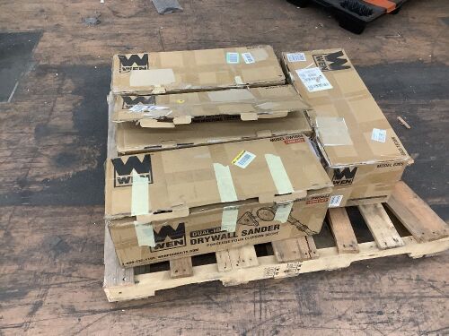 Lot of (4) WEN Drywall Sanders  - Lot 371