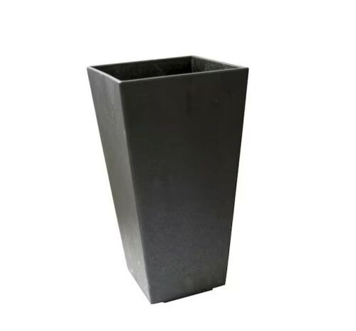 Lot of (2) Tierra Verde 10 in. x 20 in. Slate Rubber Self-Watering Planter - Lot 389