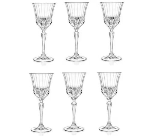 Lot of (2) RCR Adagio 6 oz. Crystal Wine Glass, Set of 6 - Lot 640