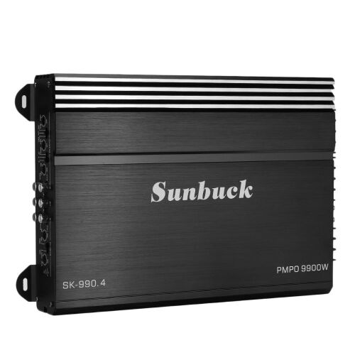 Sunbuck 9900 Watts 4 Channel Car Amplifier - Lot 644