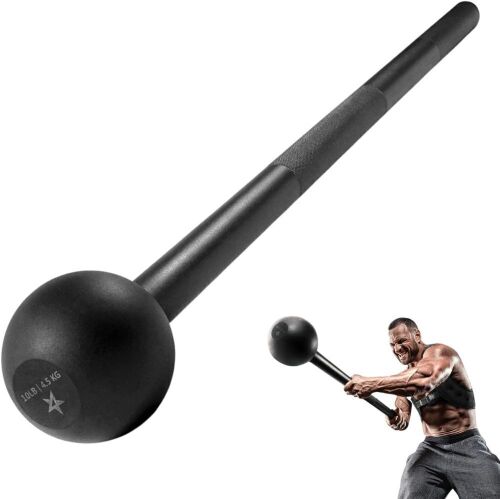 Yes4All Steel Mace Bell 10lb  - Lot 186