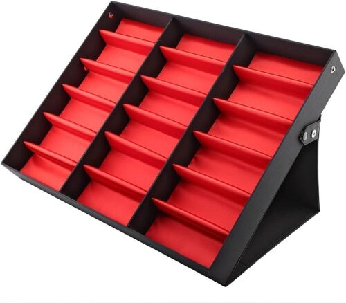 Lot of (4) 18 Grids Sunglasses Display Stand Storage Box  - Lot 211