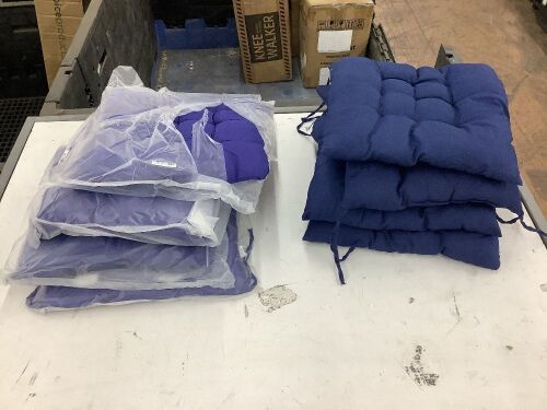 Lot of (8) Dining Chair Cushions  - Lot 213