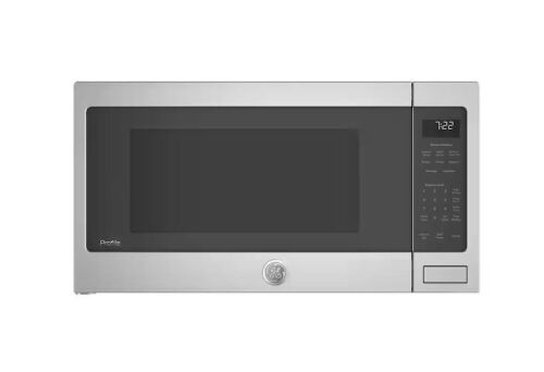 GE Profile 2.2 cu. ft. Countertop Microwave in Stainless Steel with Sensor Cooking - Lot 66