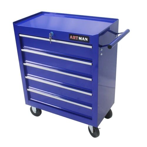 5 Drawer Multifunctional Tool Cart with Wheels  - Lot 47