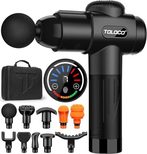 TOLOCO Deep Tissue Massage Gun - Lot 480