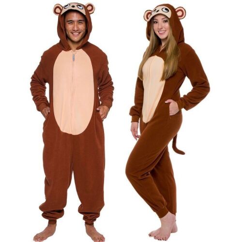 Funziez! Adult Monkey Onesie, Medium  - Lot 354