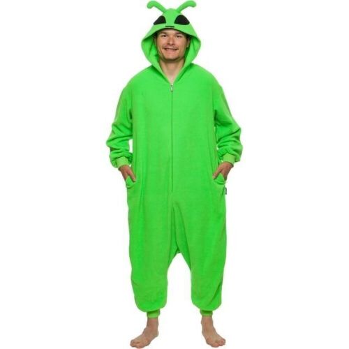 Funziez! Adult Alien Onesie, Large  - Lot 384