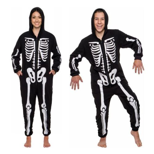 Funziez! Adult Skeleton Onesie, Large - Lot 584