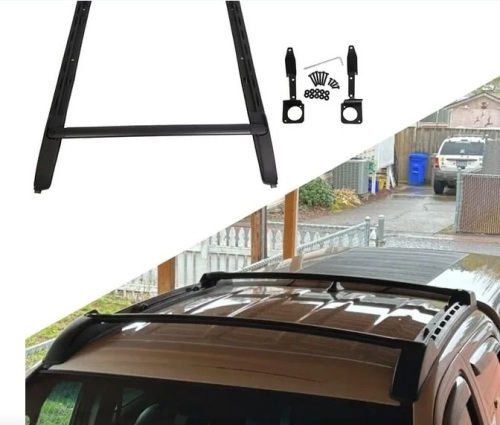 Kojem Roof Rack Cross Bars for 2005-2021 Toyota Tacoma Double Cab Rooftop Luggage Kayak Bicycles Canoe Carrier Set 2 PCS - Lot 79