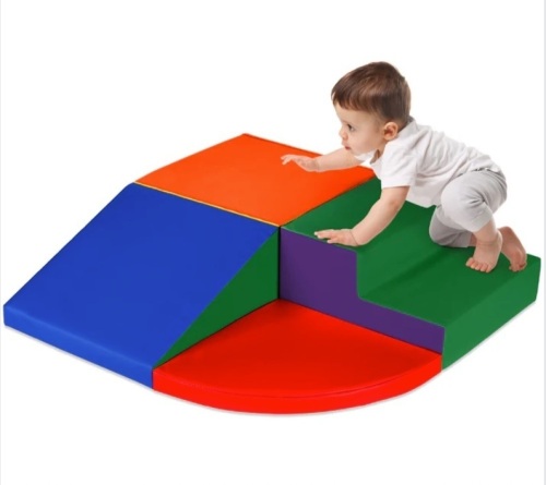 4-Piece Kids Climb & Crawl Soft Foam Shapes Structure Playset - Lot 215
