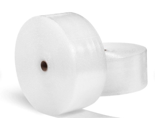 Coastwide Professional 3/16" Bubble Roll, 12" x 500', Clear, 4/Bundle (CW57813) - Lot 120a